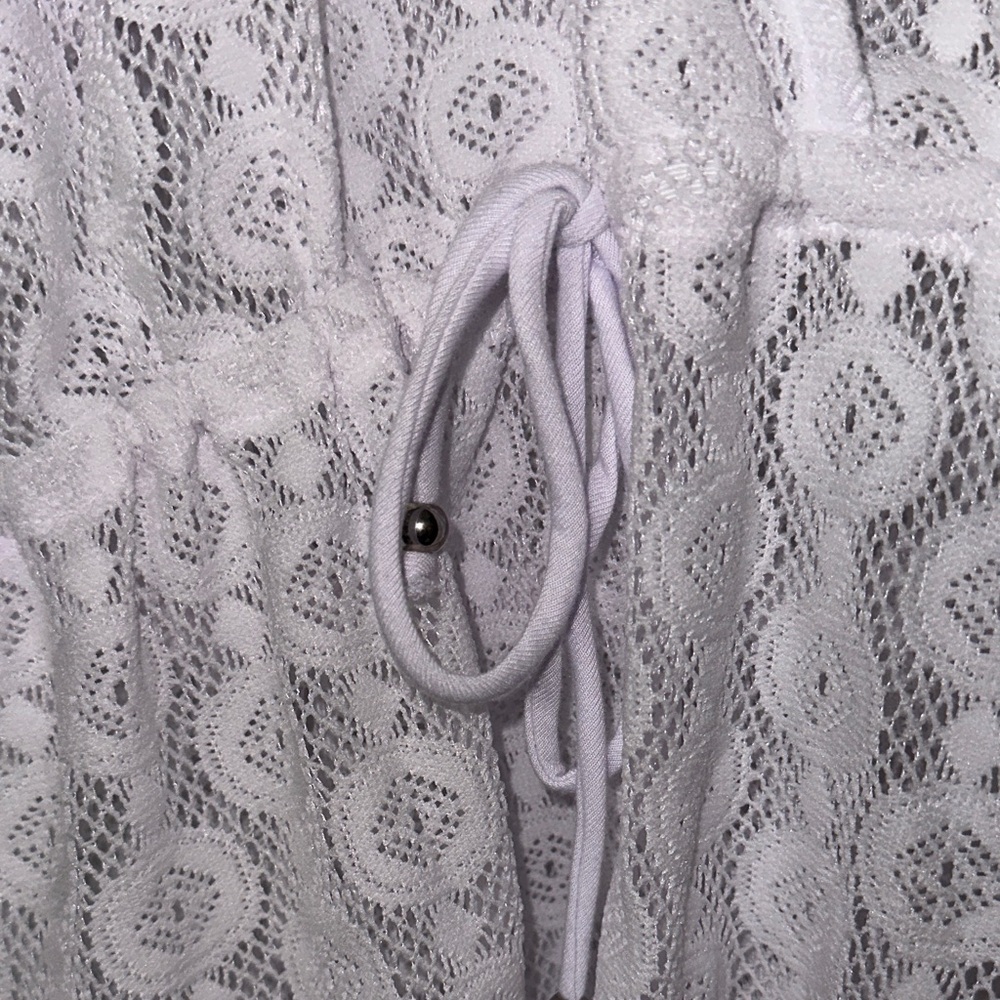 Apt. 9 Elegant White Lace Swim Coverup - Picture 3 of 5